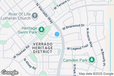 Map image of the property - 20725 W Point Ridge Rd