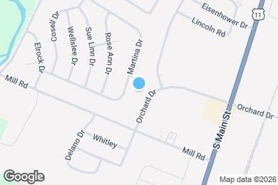 Map image of the property - Orchard Apartments