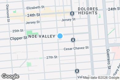 Map image of the property - 1287 Sanchez St
