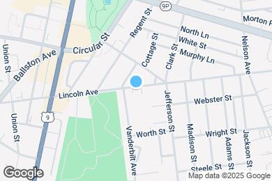 Map image of the property - 84 Lincoln Ave