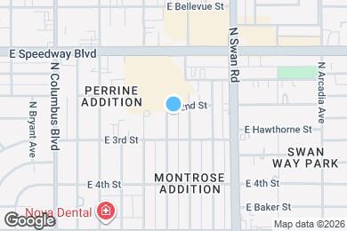Map image of the property - 954 N Desert Ave