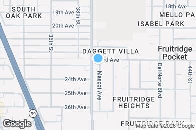Map image of the property - 4810 Mascot Ave