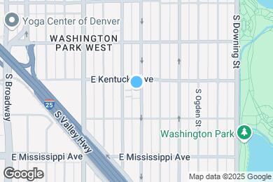 Map image of the property - 925 S Washington St