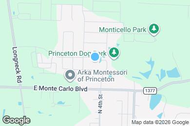 Map image of the property - 505 Virginia Way