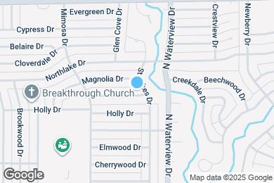 Map image of the property - 1202 Spruce Dr