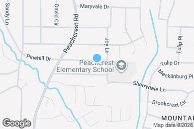 Map image of the property - 3473 Pinehill Dr