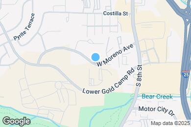 Map image of the property - 954 W Moreno Ave