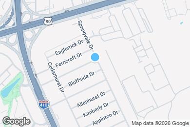 Map image of the property - 106 Knollwood Dr
