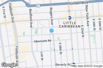 Map image of the property - snyder ave
