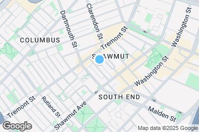 Map image of the property - 33 Upton St