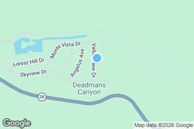 Map image of the property - 1215 Valley View Dr