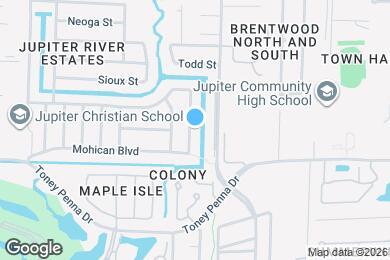 Map image of the property - 707 Pawnee St