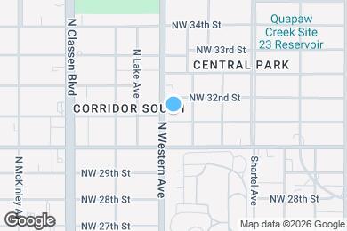 Map image of the property - 1019 NW 31st St