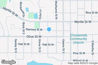 Map image of the property - 1121 Ramsey St W