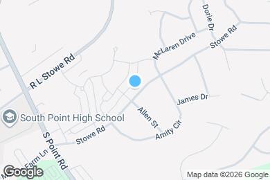 Map image of the property - 305 Stowe Rd