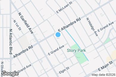 Map image of the property - 432 N Monterey St