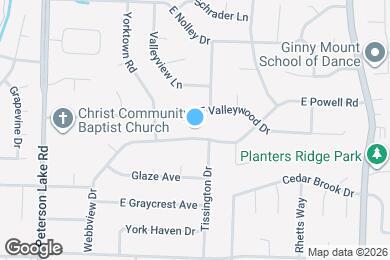 Map image of the property - 212 E Powell Rd