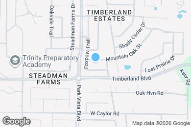 Map image of the property - 4516 Mountain Oak St