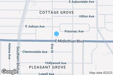 Map image of the property - 212 E Midlothian Blvd