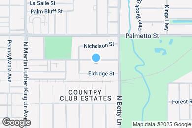 Map image of the property - 1245 Seminole St