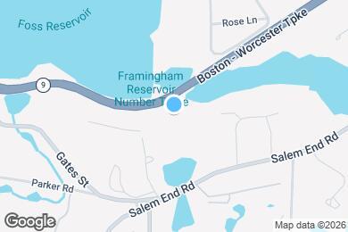Map image of the property - 1400 Worcester Rd