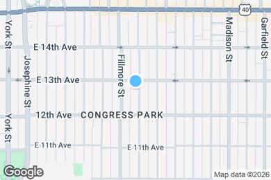 Map image of the property - 1263 Milwaukee St