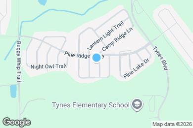Map image of the property - 1334 Camp Ridge Ln