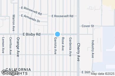 Map image of the property - 3758 Gaviota Ave