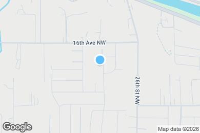 Map image of the property - 1512 28th St NW