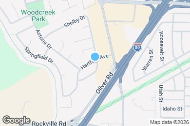 Map image of the property - 3239 Hartford Ave