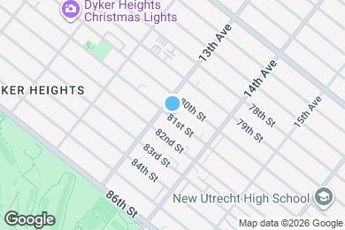 Map image of the property - 1313-1381 81st St