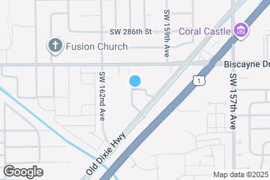Map image of the property - 16238 SW 290th Ter