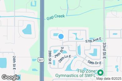 Map image of the property - 2802 56th Ave Cir E