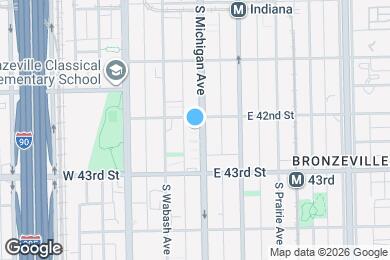 Map image of the property - 4208-4214 S Michigan Ave