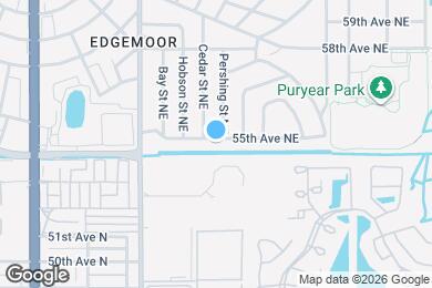 Map image of the property - 424 55th Ave NE