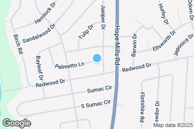 Map image of the property - 5105 Palmetto Ln