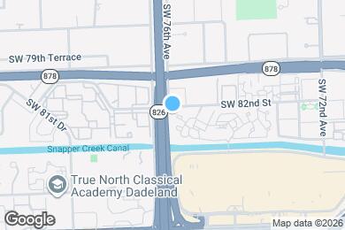 Map image of the property - 7680 SW 82nd St