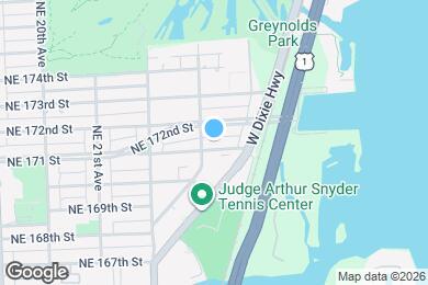 Map image of the property - 2317 NE 171st St