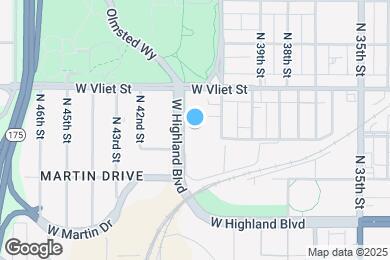 Map image of the property - 4226 W Highland Blvd