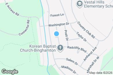 Map image of the property - 824 Dickinson Dr