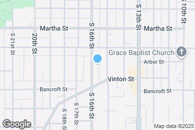 Map image of the property - 2433 S 16th St