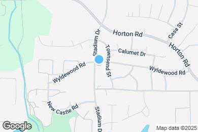 Map image of the property - 2420 Stadium Dr