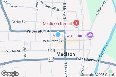 Map image of the property - 118 W Murphy St