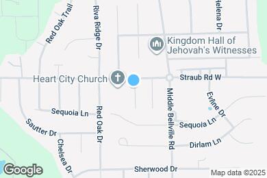 Map image of the property - 1806 Sawmill Pl