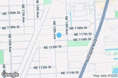 Map image of the property - 1317 NE 116th St