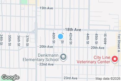 Map image of the property - 1840 41st St