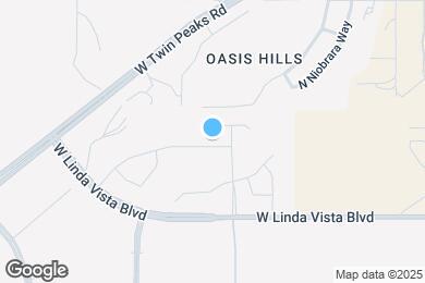 Map image of the property - 6142 W Calle Bilboa