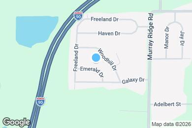 Map image of the property - 42946 Emerald Dr