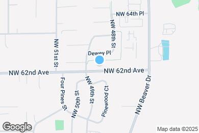 Map image of the property - 4837 NW 62nd Ave