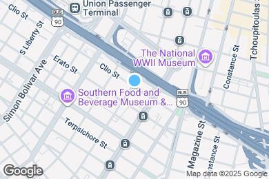Map image of the property - 1204 Carondelet St